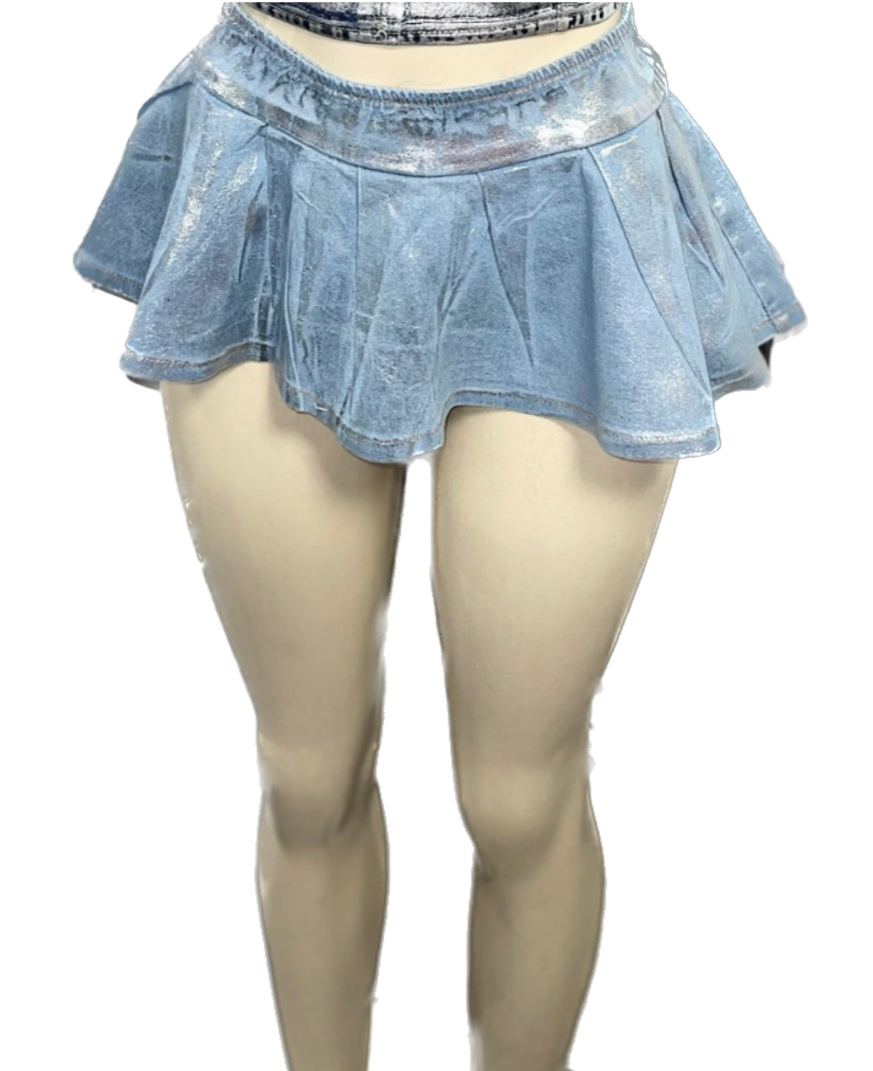 It Girl Metallic Skirt