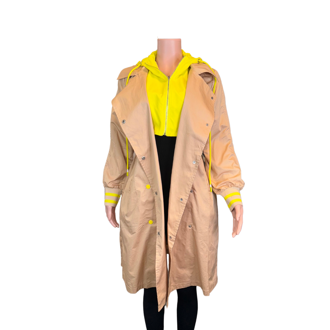 Pulled Up Layered Trench