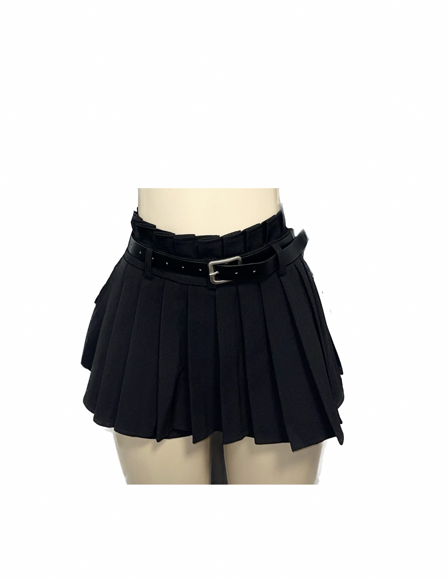 Mini Pleated Shorts