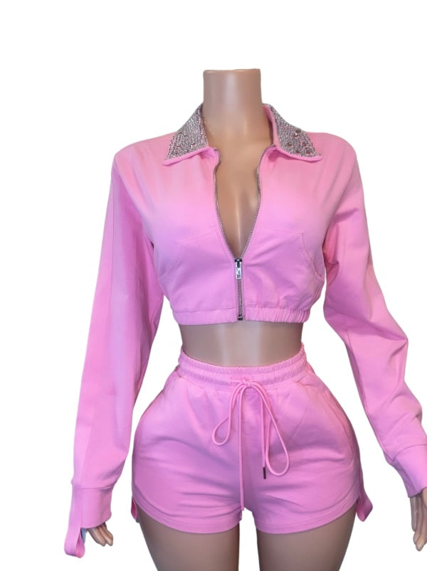 Persuasive Girl Shorts Set