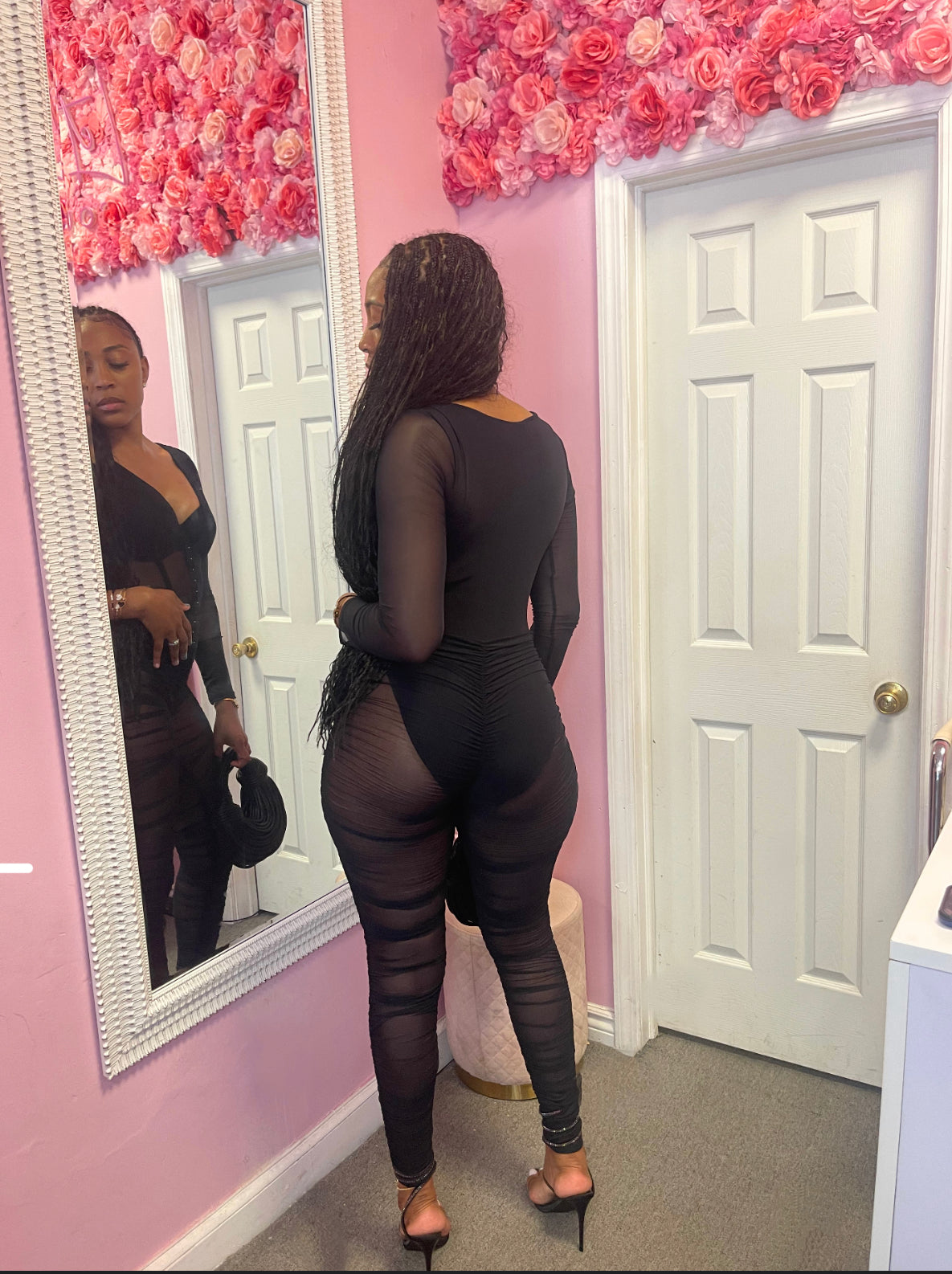 Tabby Mesh Jumpsuits