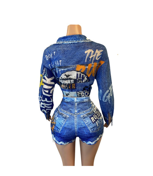 Work For It Short Set