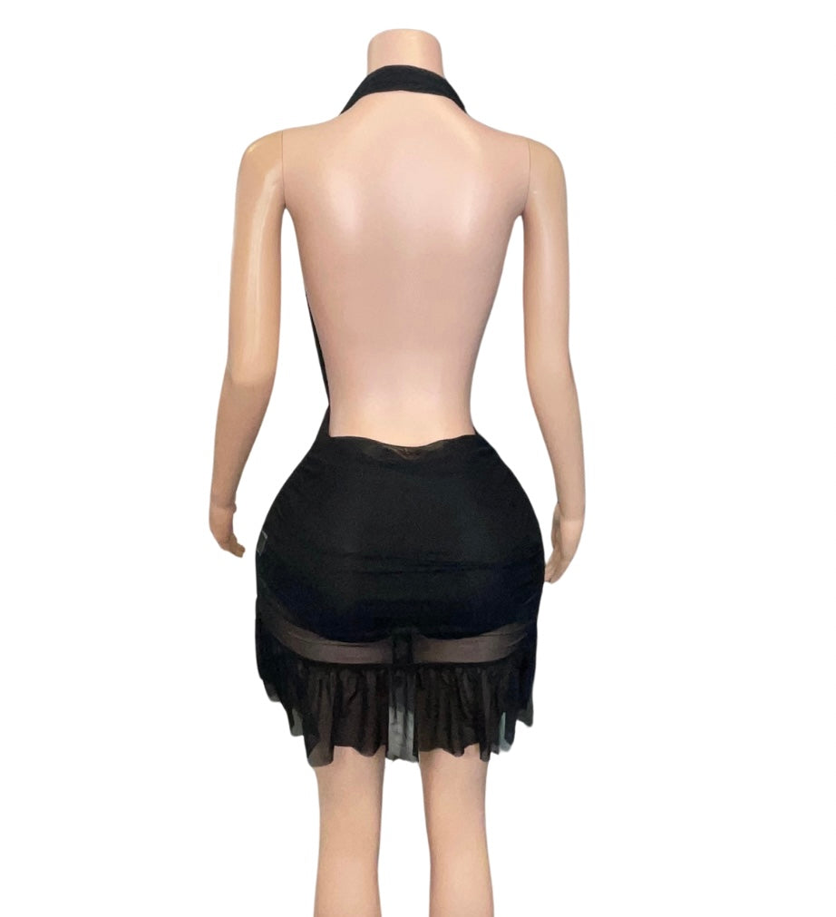 Doesn’t Take Much Mesh Dress