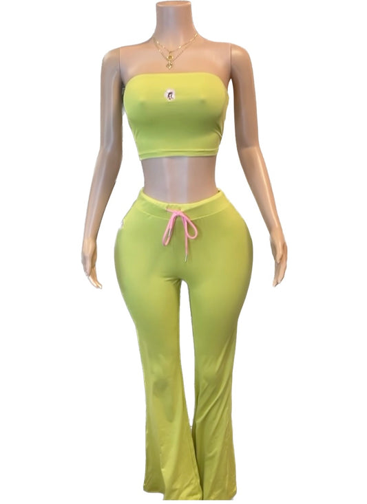 Lina Lime Green Set
